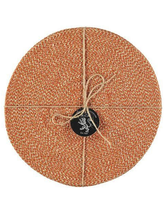 Jute Placemats Set-Designed In Colour-My Beautiful Caravan