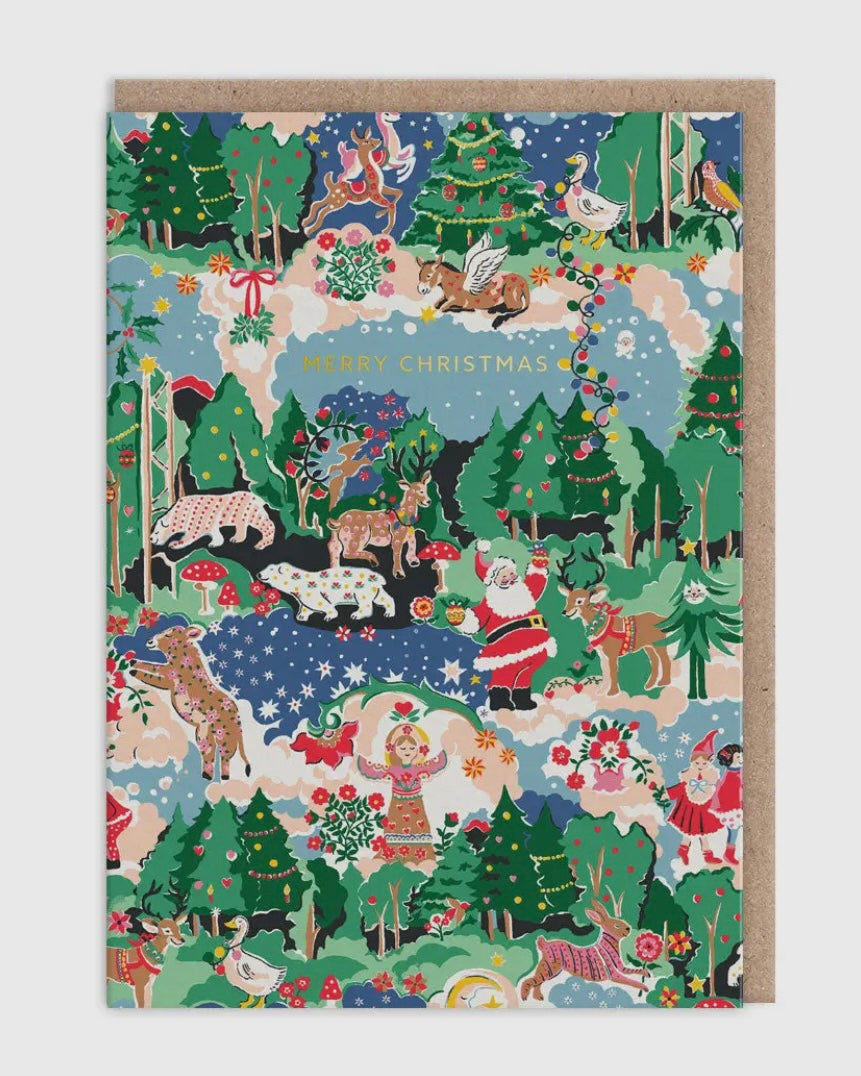 Legends Cath Kidston Christmas Card-Ohh Deer-My Beautiful Caravan