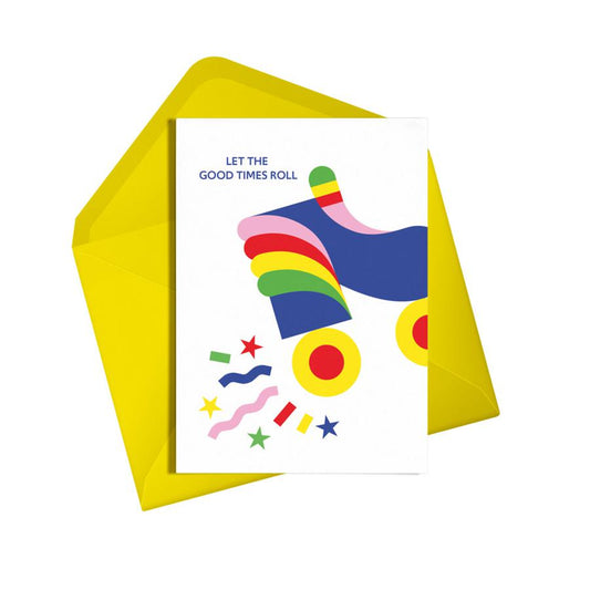Let The Good Times Roll Card-Alphablots-My Beautiful Caravan