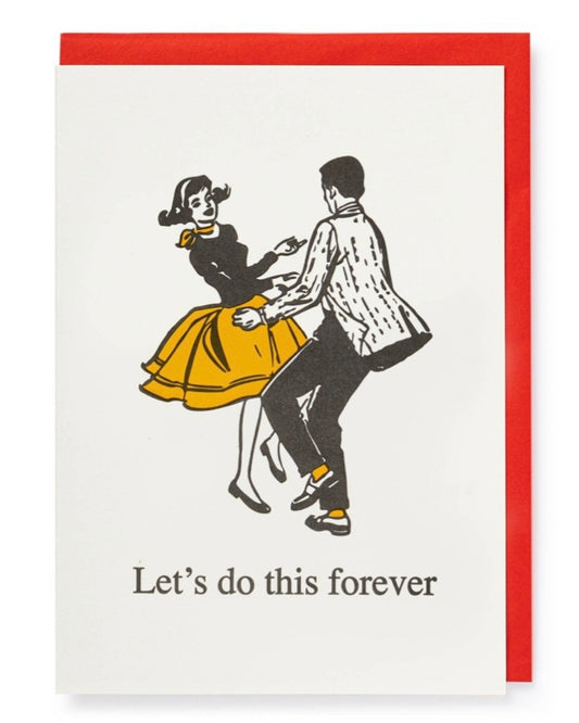 Let’s Do This Forever Card-Archivist-My Beautiful Caravan
