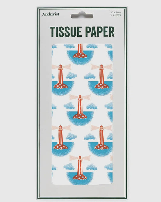 Lighthouse Tissue Paper Pack-Archivist-My Beautiful Caravan