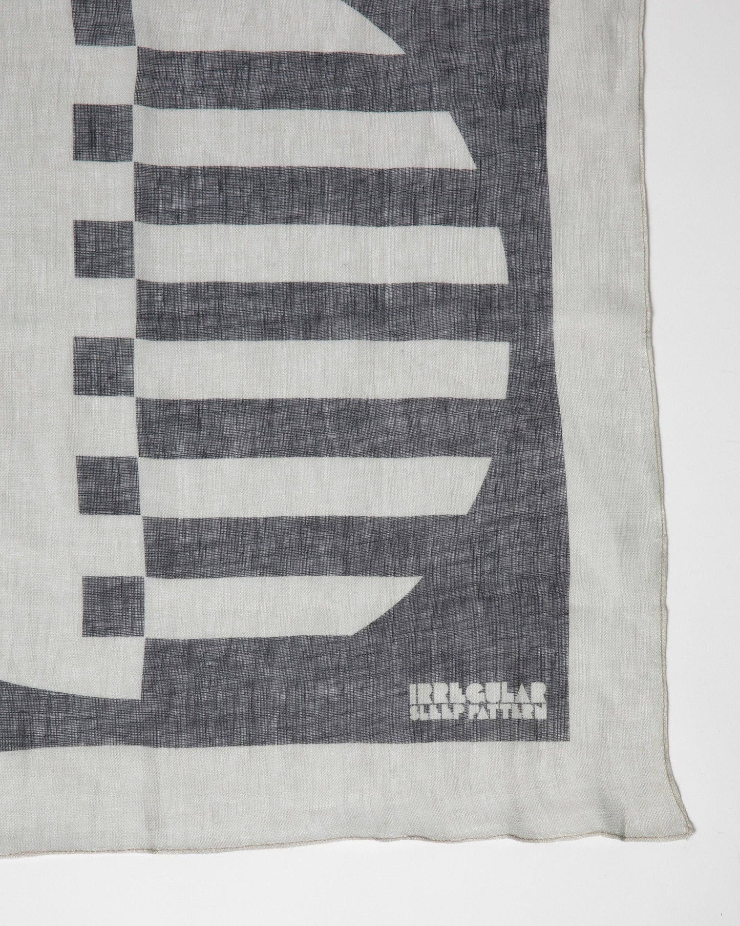 Linen Napkin in Licorice-Irregular Sleep Pattern-My Beautiful Caravan