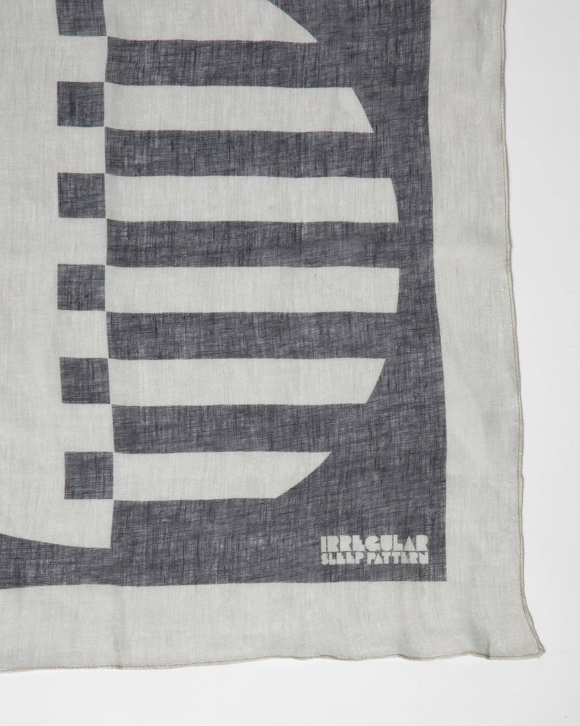 Linen Napkin in Licorice-Irregular Sleep Pattern-My Beautiful Caravan