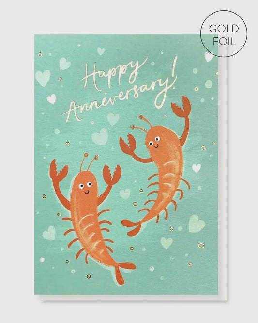 Lobsters Anniversary Card-Stormy Knight-My Beautiful Caravan