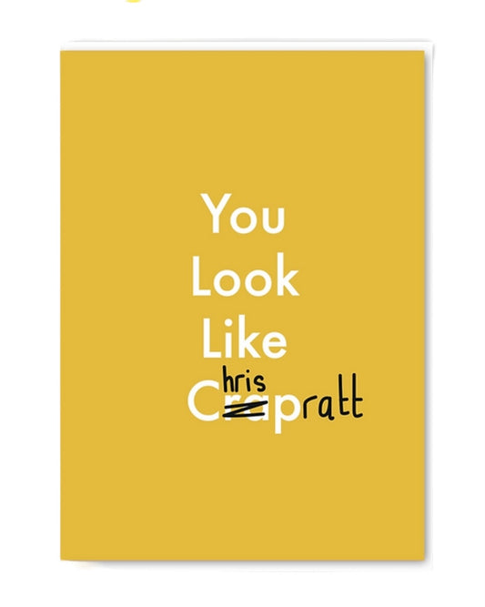 Look Like Chris Pratt / Crap Card-Objectables-My Beautiful Caravan