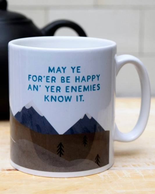 May Ye For’er Be Happy Mug-Eat Haggis-My Beautiful Caravan