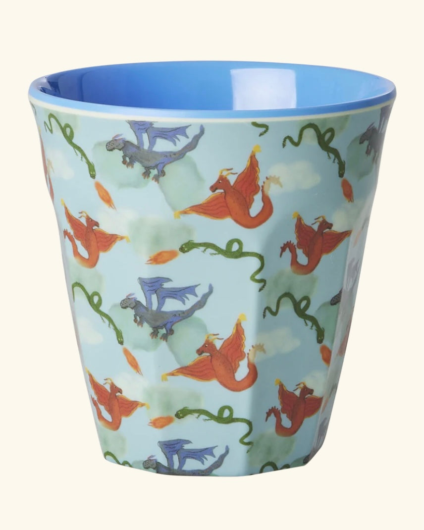 Melamine Medium Printed Cup-Rice DK-My Beautiful Caravan