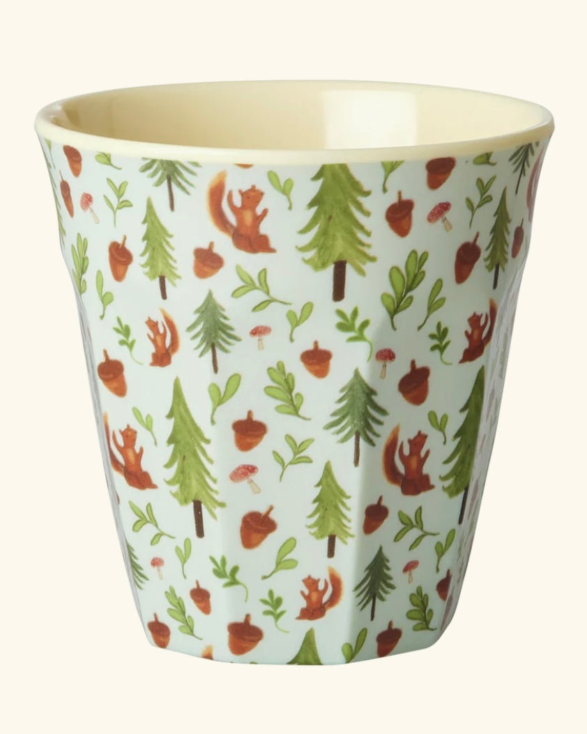 Melamine Medium Printed Cup-Rice DK-My Beautiful Caravan