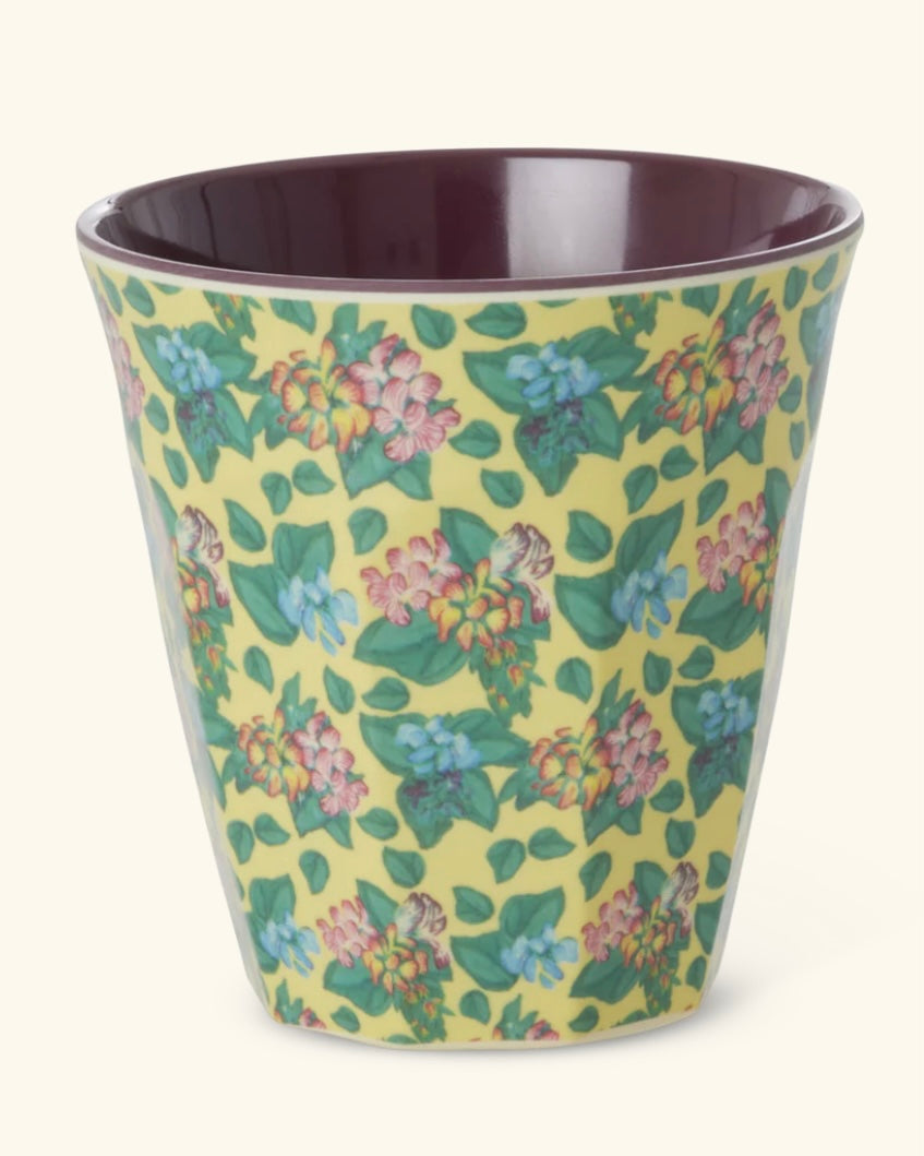 Melamine Medium Printed Cup-Rice DK-My Beautiful Caravan