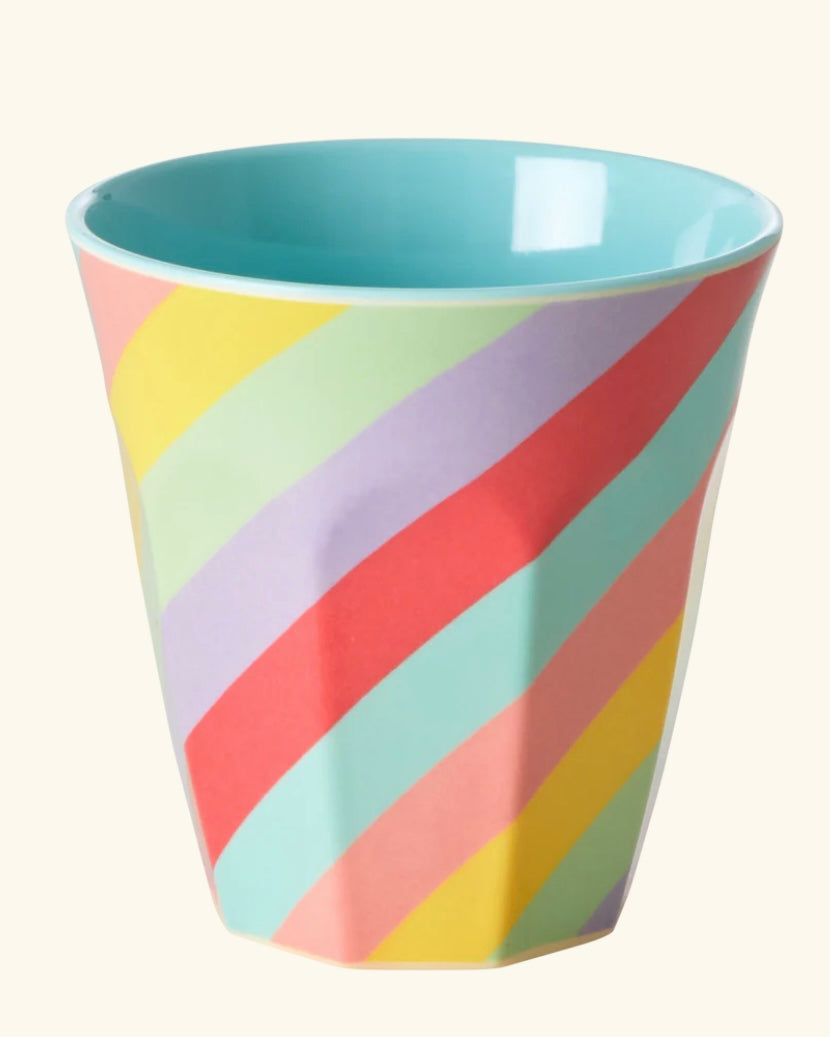 Melamine Medium Printed Cup-Rice DK-My Beautiful Caravan