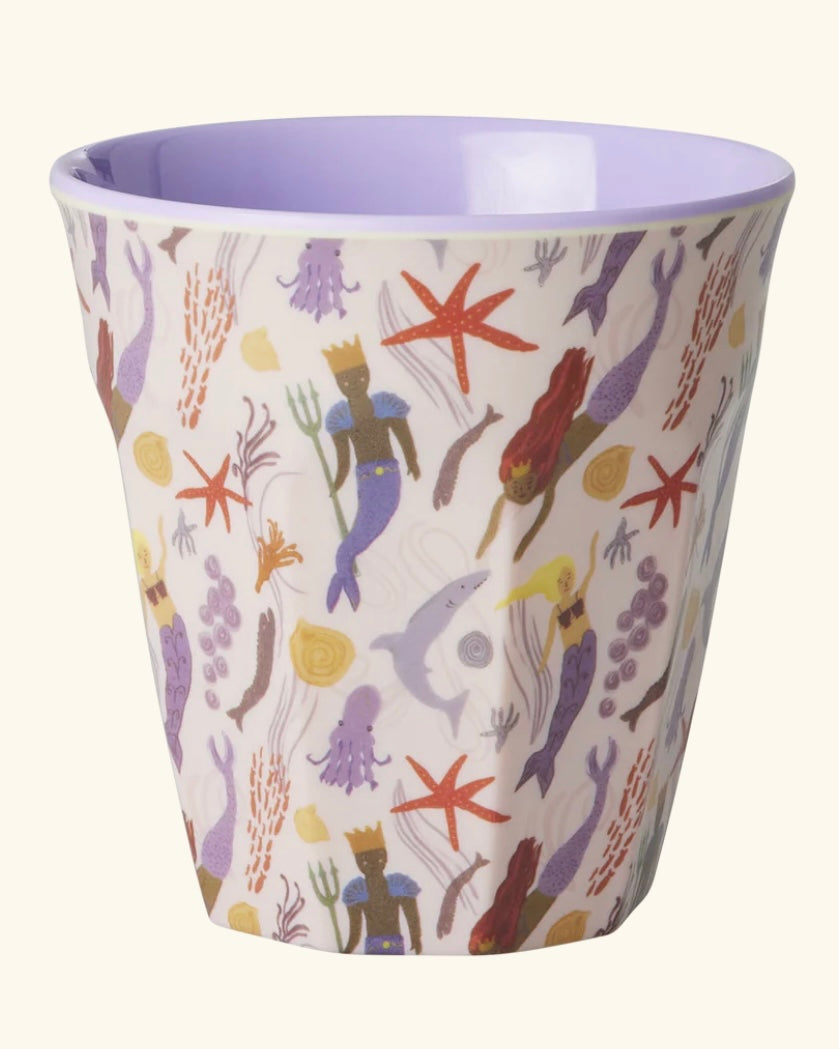 Melamine Medium Printed Cup-Rice DK-My Beautiful Caravan