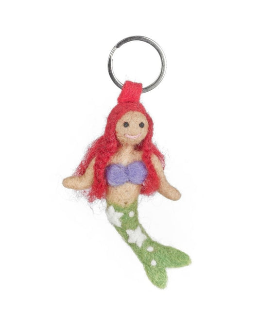 Mermaid Felt Keyring-Felt So Good-My Beautiful Caravan