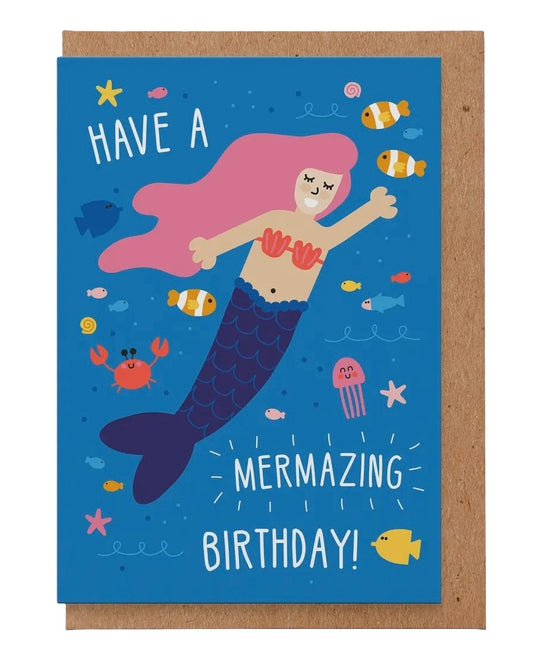 Mermazing Birthday Card-Studio Boketto-My Beautiful Caravan