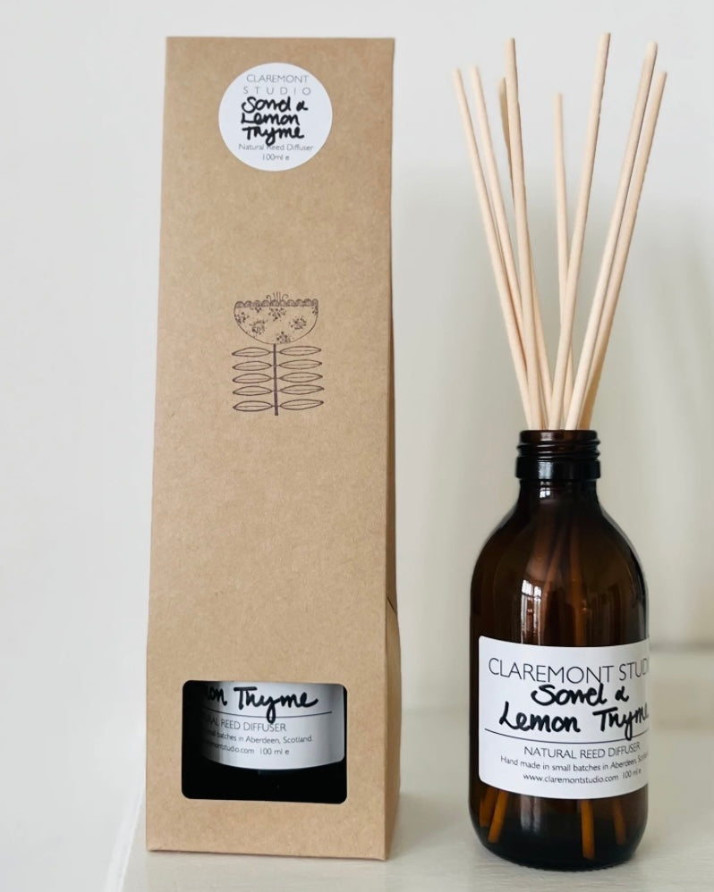 Natural Reed Diffuser-Claremont Studio-My Beautiful Caravan