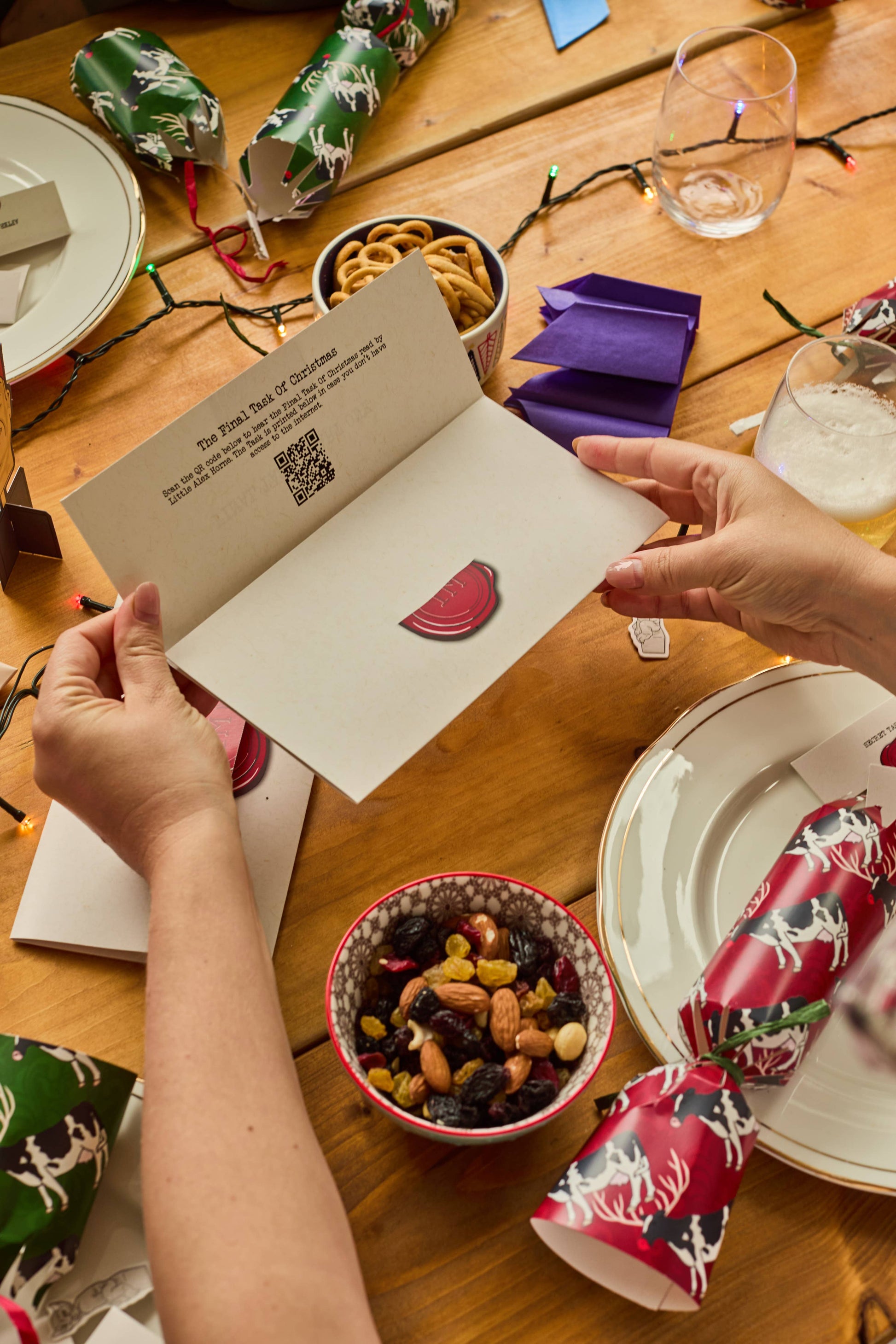 Official Taskmaster 2025 Christmas Crackers-Puzzle Post-My Beautiful Caravan