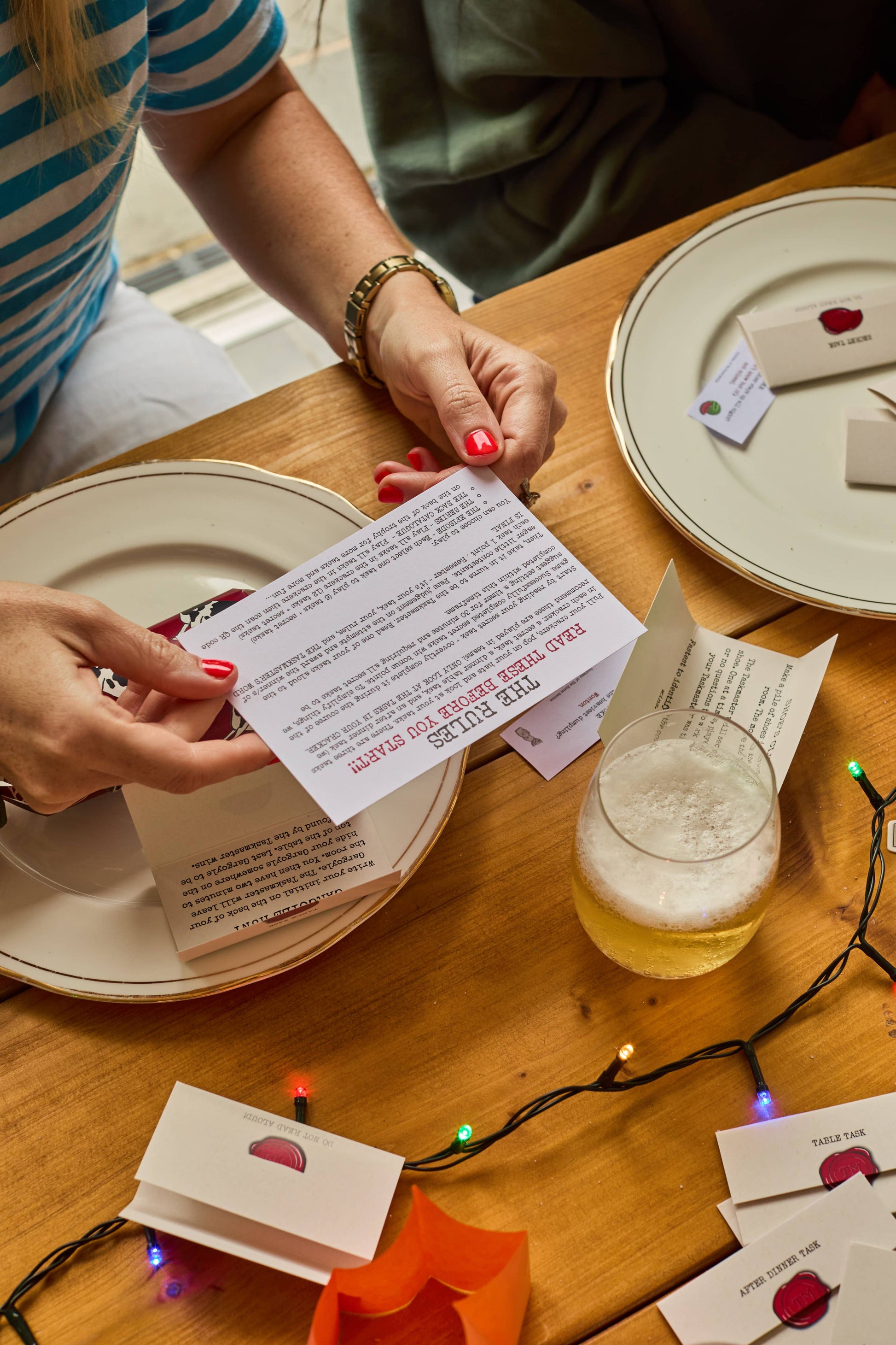 Official Taskmaster 2025 Christmas Crackers-Puzzle Post-My Beautiful Caravan