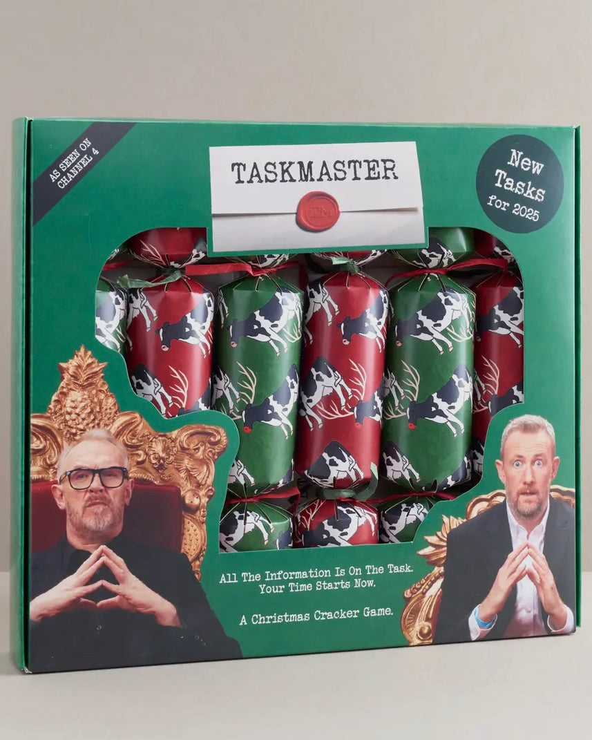Official Taskmaster 2025 Christmas Crackers-Puzzle Post-My Beautiful Caravan
