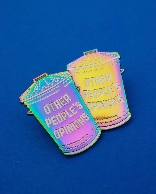 Other People’s Opinions Enamel Pin-Hand Over Your Fairy Cakes-My Beautiful Caravan