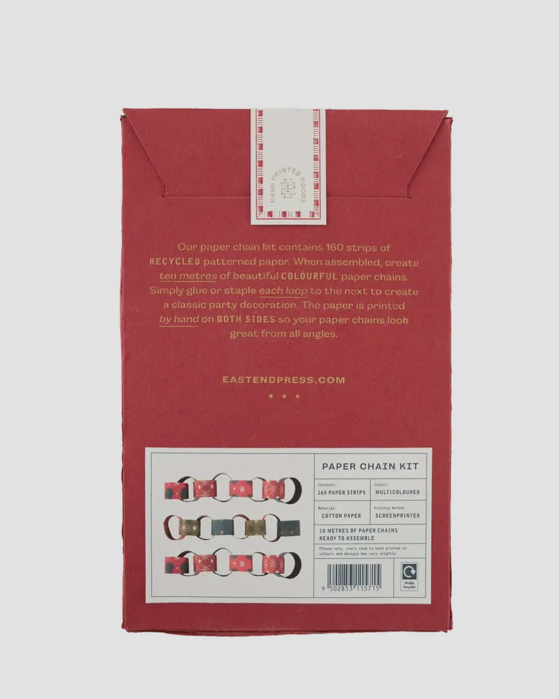 Paper Chain Packs-East End Press-