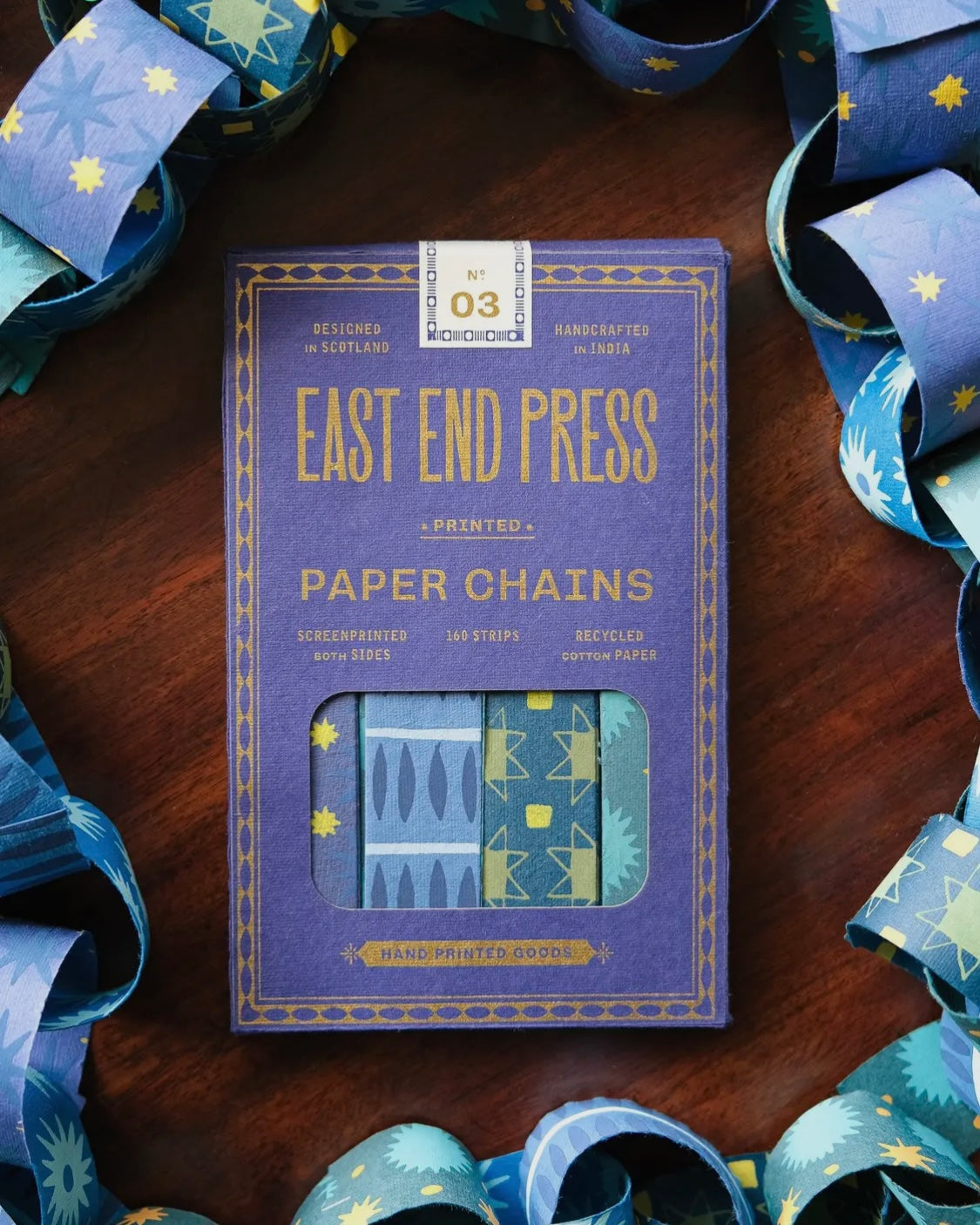 Paper Chain Packs-East End Press-Blue-