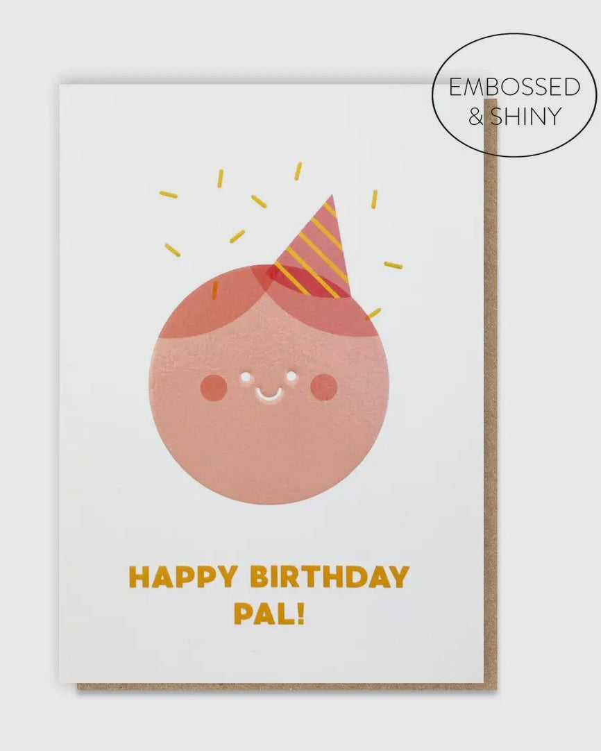 Party Hat Pal Birthday Card-Stormy Knight-My Beautiful Caravan