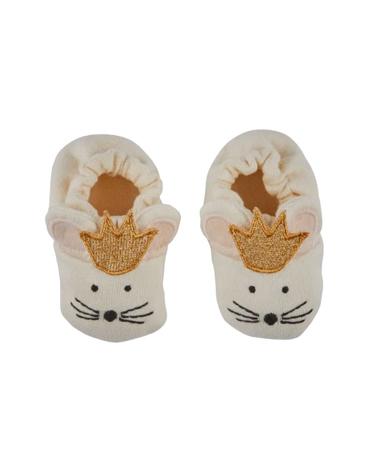 Party Mouse Baby Booties-Sophie Home-My Beautiful Caravan