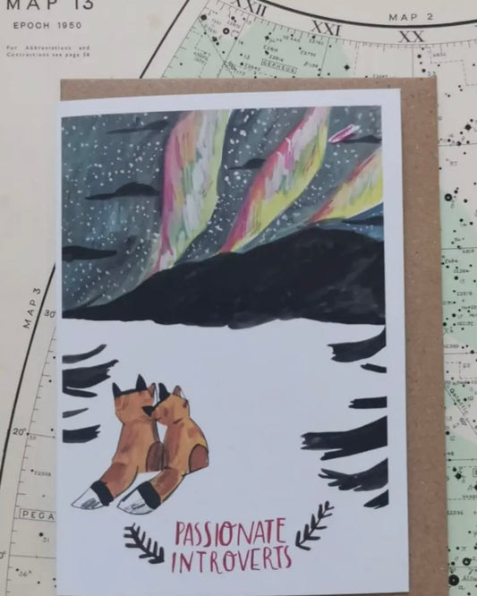 Passionate Introverts Card-Dick Vincent Illustrations-My Beautiful Caravan