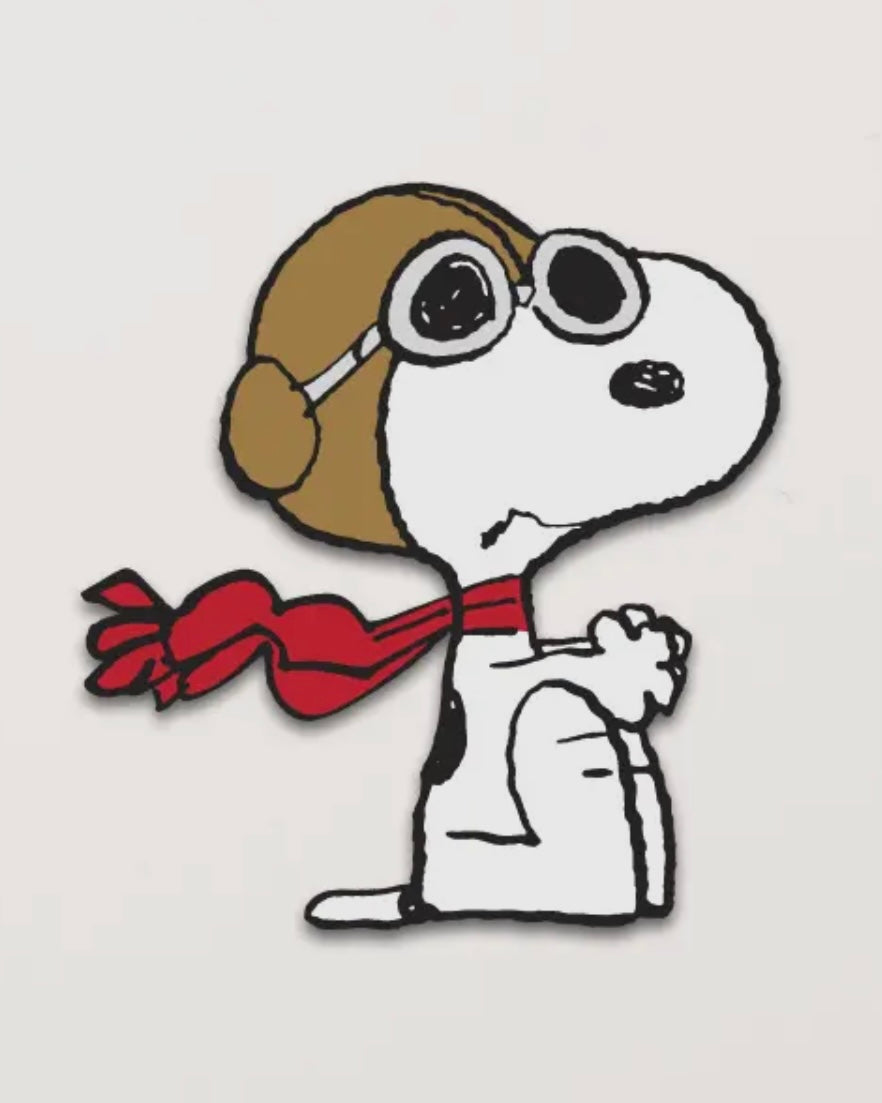 Peanuts Flying Ace Pin-Magpie-My Beautiful Caravan
