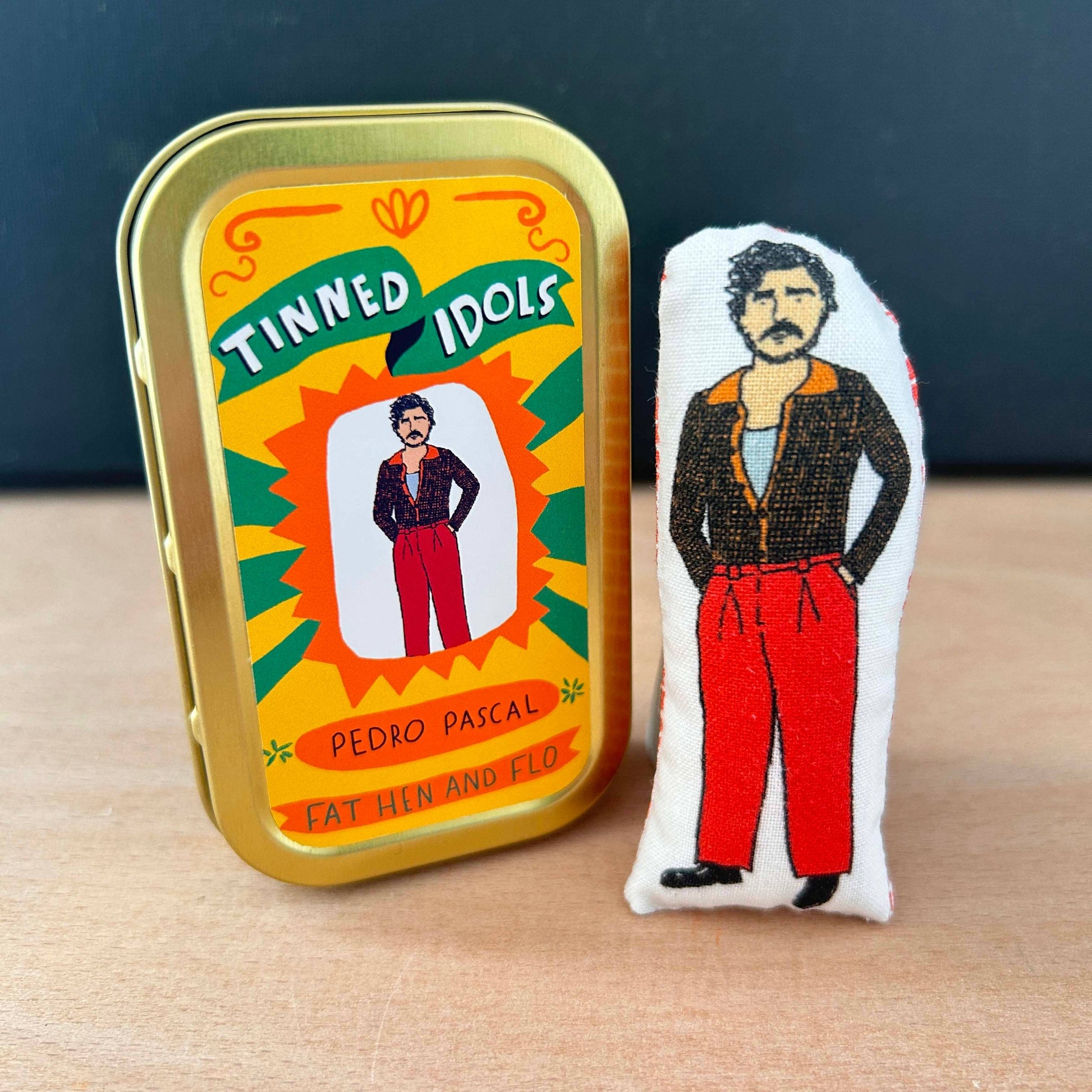 Pedro Pascal Tinned Idol-Fat Hen And Flo-My Beautiful Caravan