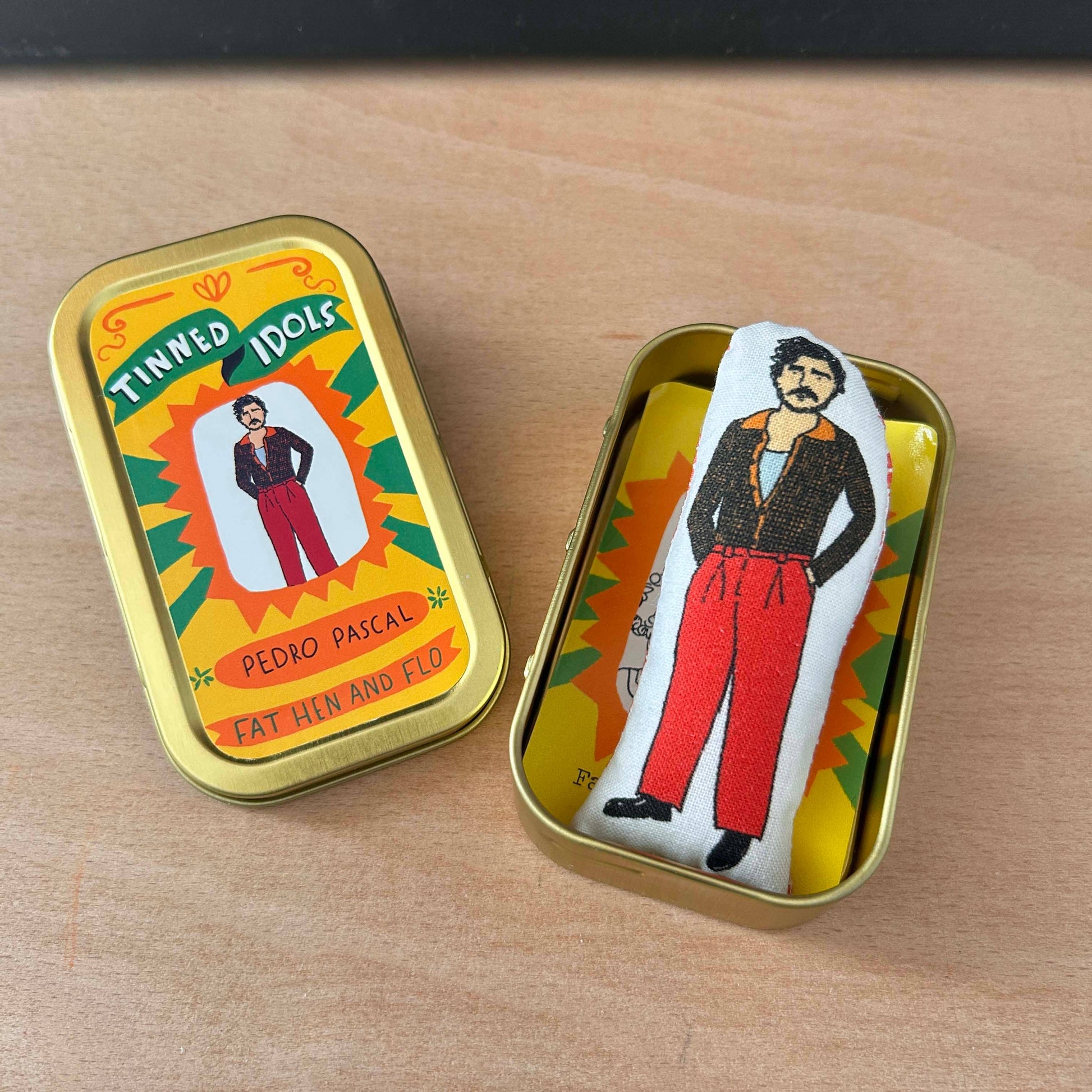 Pedro Pascal Tinned Idol-Fat Hen And Flo-My Beautiful Caravan