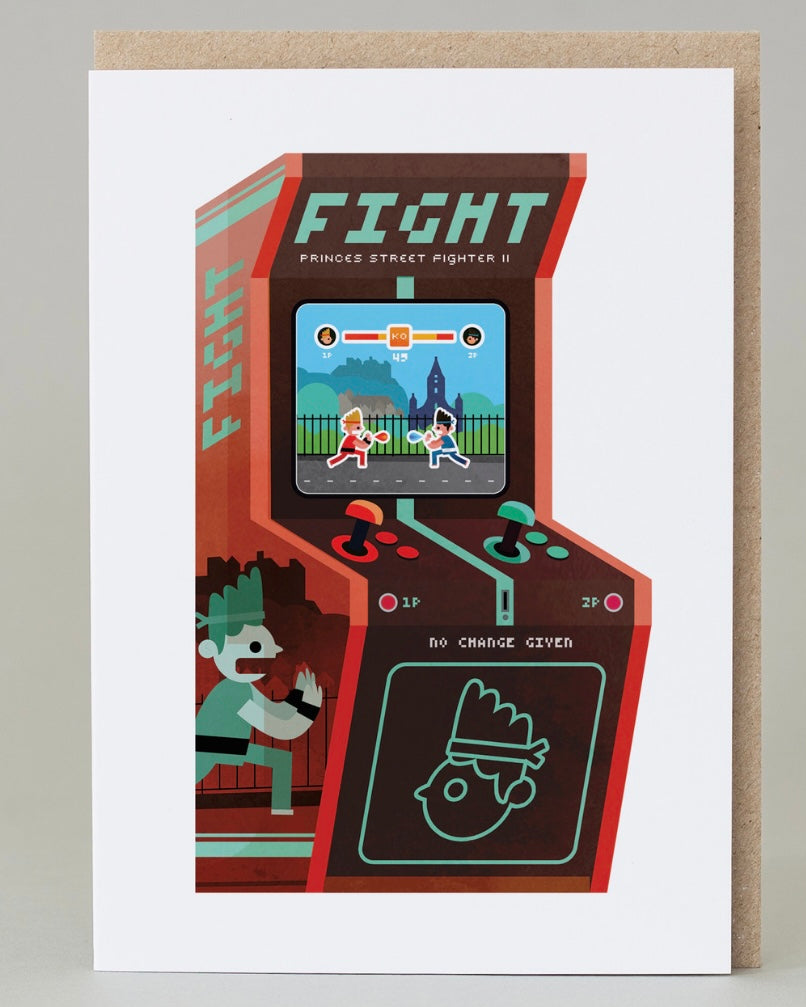Princes Street Fighter Card-Hole In My Pocket-My Beautiful Caravan