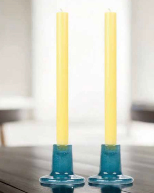 Recycled Bubble Glass Candleholder-Designed In Colour-My Beautiful Caravan