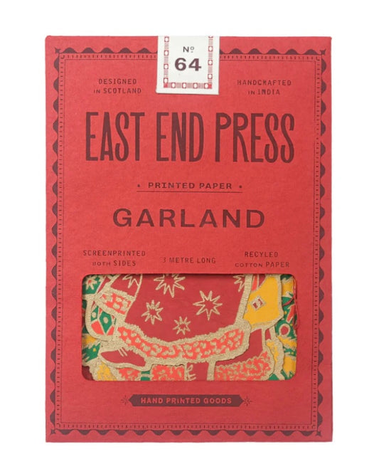 Saint Nicholas Paper Garland-East End Press-My Beautiful Caravan