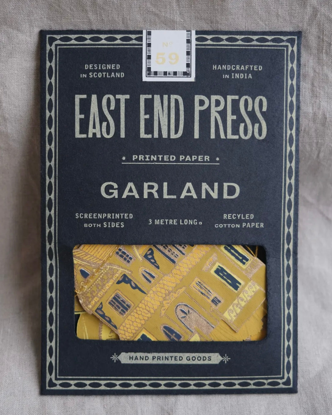 Samhain Halloween Paper Garland-East End Press-My Beautiful Caravan