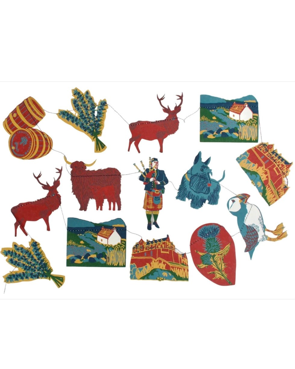 Scotland Paper Garland-East End Press-My Beautiful Caravan