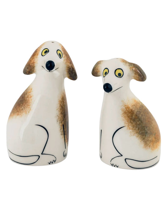 Scruffy Dog Salt & Pepper Shakers-Hannah Turner-My Beautiful Caravan