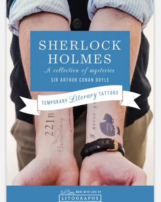 Sherlock Holmes Temporary Tattoos-Turnaround-My Beautiful Caravan