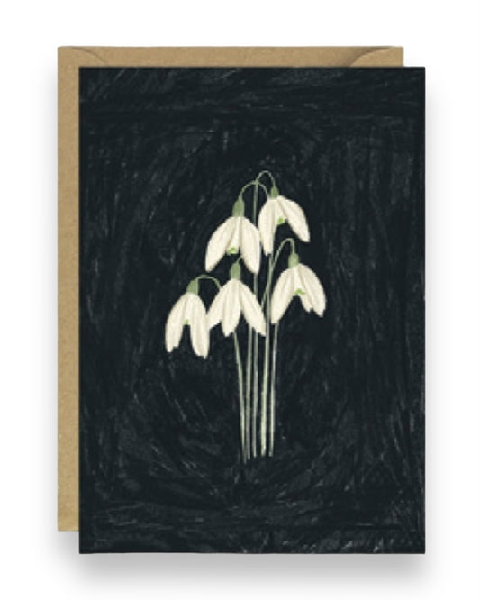 Snowdrops Card-Joy Nevada-My Beautiful Caravan