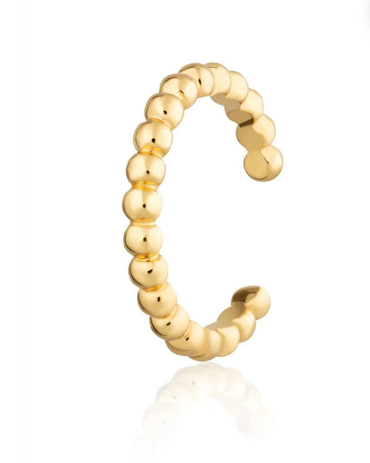 Solder Dot Ear Cuff-Scream Pretty-My Beautiful Caravan