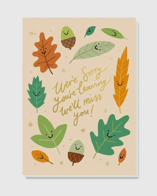 Sorry You’re Leaving Card-Stormy Knight-My Beautiful Caravan