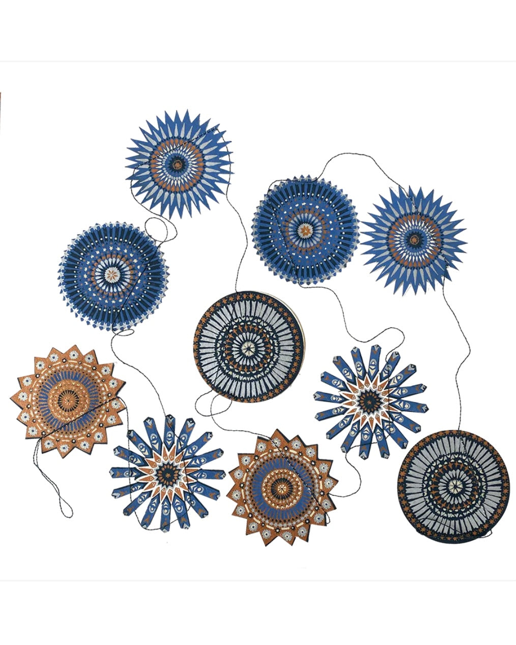 Star Paper Garland-East End Press-My Beautiful Caravan