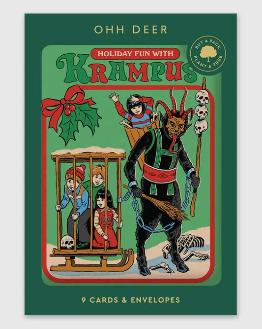 Steven Rhodes Christmas Card Set-Ohh Deer-My Beautiful Caravan