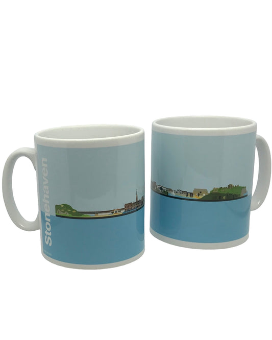 Stonehaven Skyline Mug-My World-My Beautiful Caravan