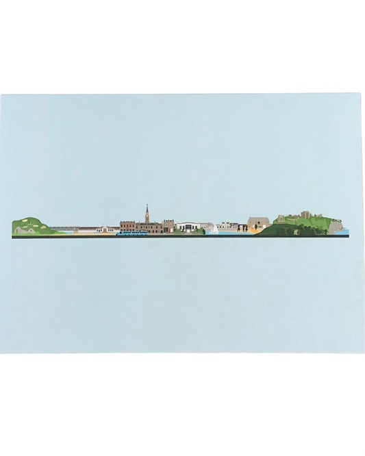 Stonehaven Skyline Print-My World-My Beautiful Caravan