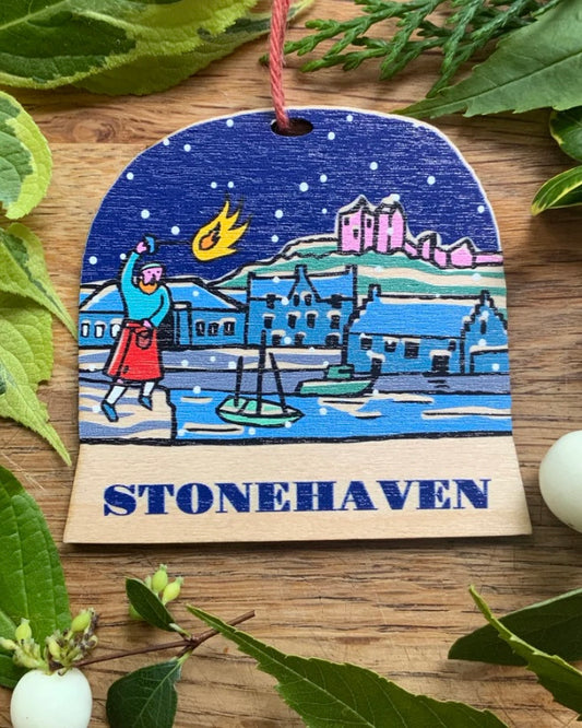 Stonehaven Snowglobe Decoration-Small Stories-My Beautiful Caravan