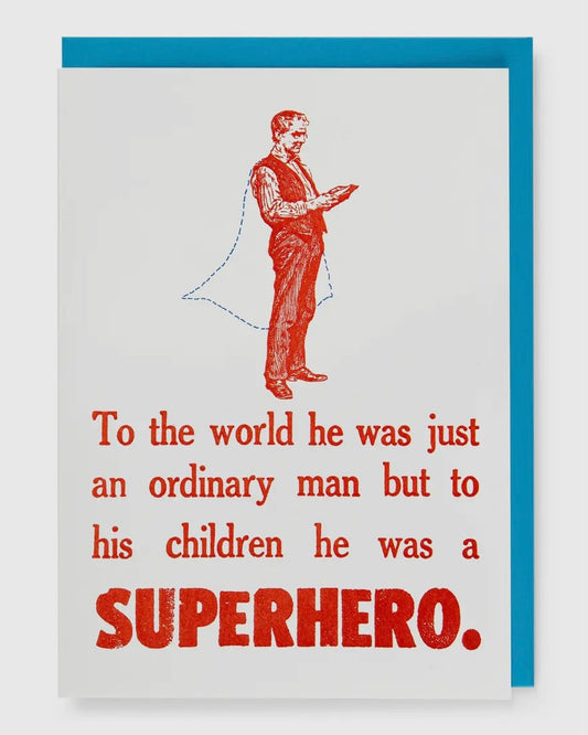 Superhero Dad Card-Archivist-My Beautiful Caravan