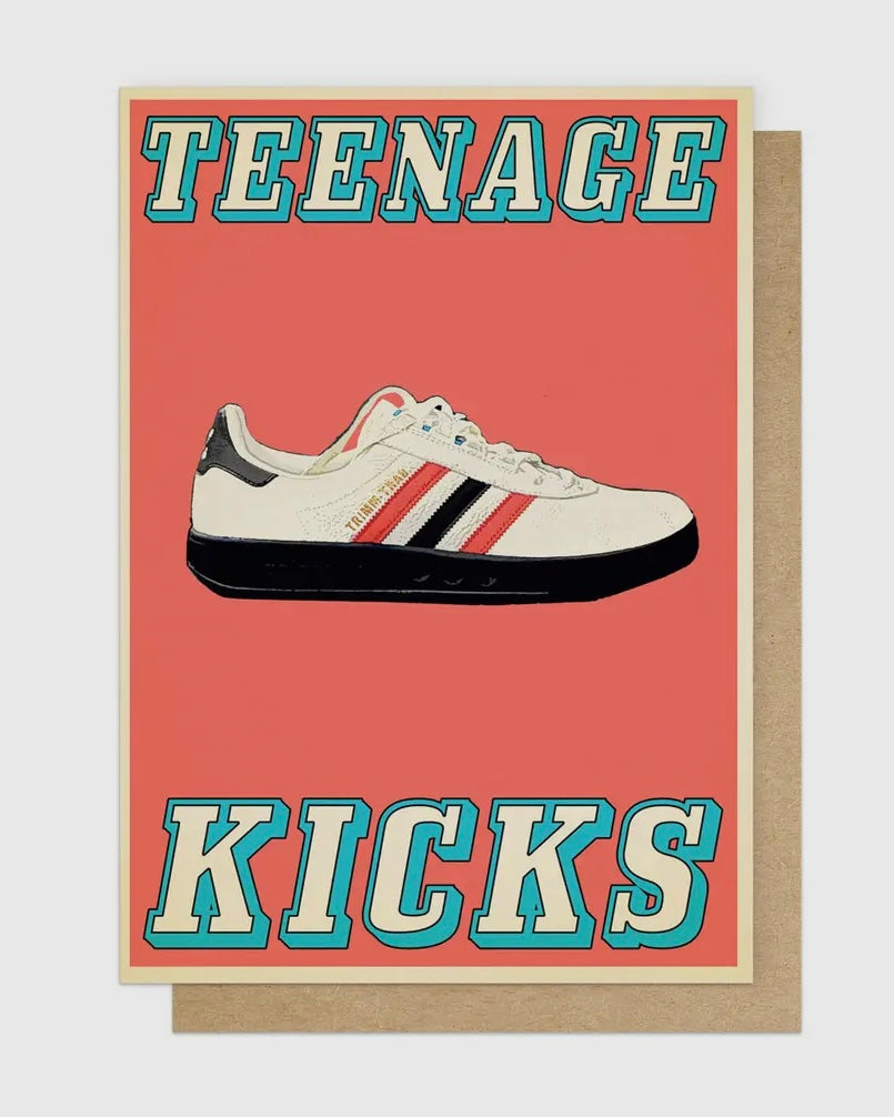 Teenage Kicks Card-East End Prints-My Beautiful Caravan