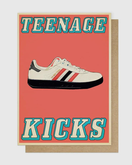 Teenage Kicks Card-East End Prints-My Beautiful Caravan