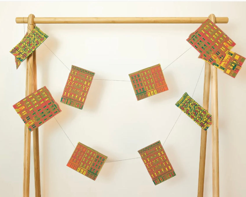 Tenement Paper Garland-East End Press-My Beautiful Caravan