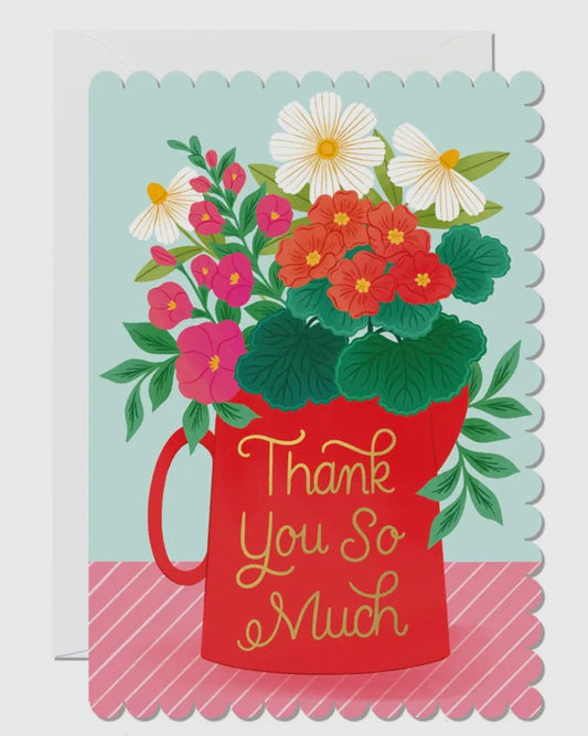 Thank You Vase Card-Ricicle Cards-My Beautiful Caravan